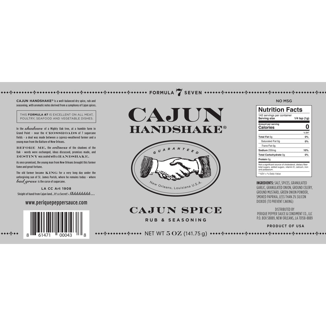 Cajun Handshake® Cajun Spice, 5 oz